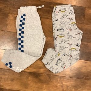 BOYS SIZE 5 - SONIC & DINOSAUR Sweatpants